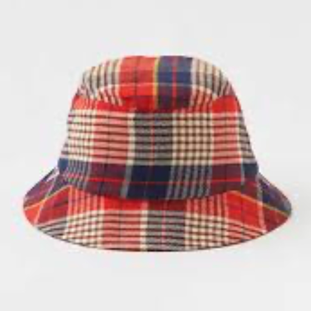 Brand New Aerie Plaid Bucket Hat